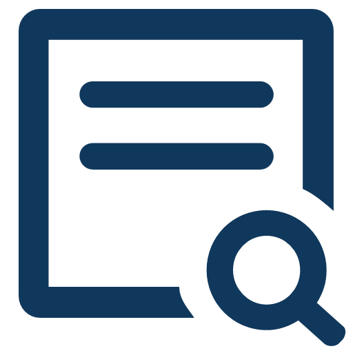 transaction detail enquiry Icon