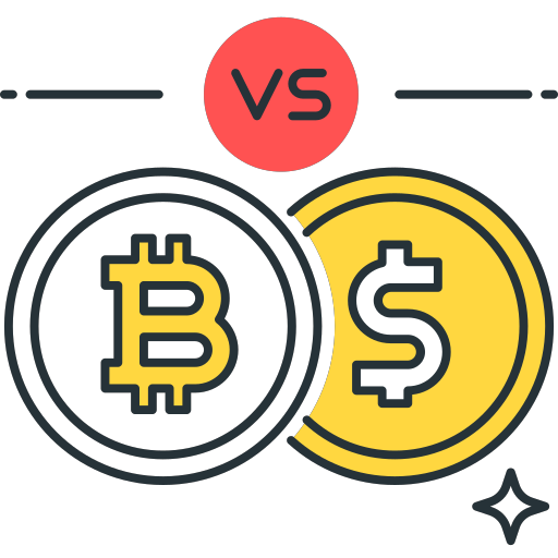 bitcoin-to-dollar Icon