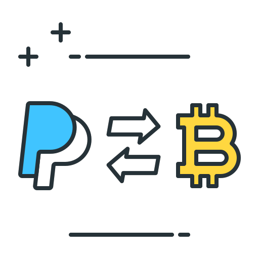 bitcoin-to-paypal Icon