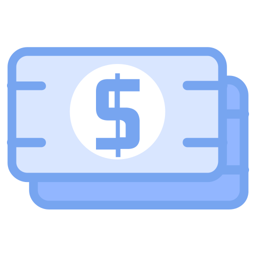 Fund application form blue Icon