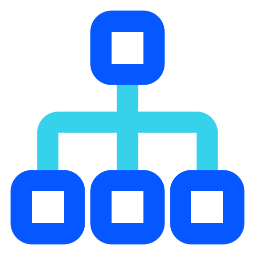 Organizational framework Icon