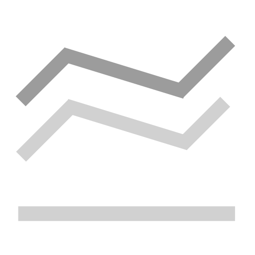 Broken line diagram Icon