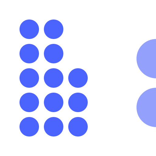 Index waffle diagram Icon