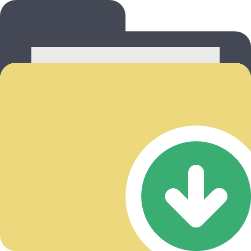 folder-arrow-bottom Icon