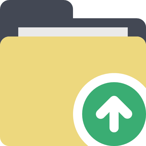 folder-arrow-top Icon