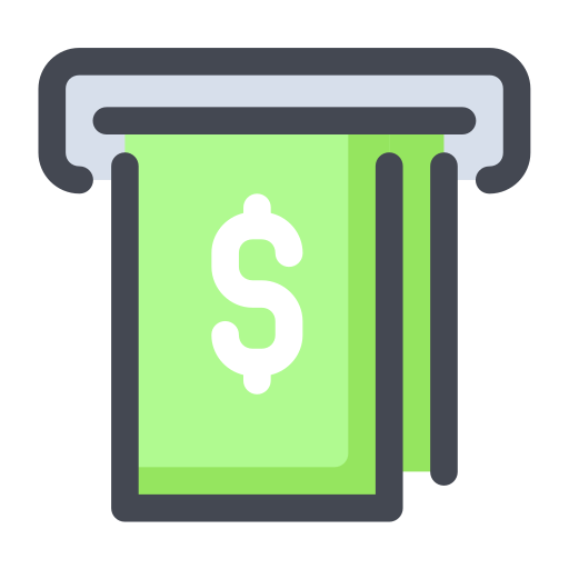 withdraw money Icon