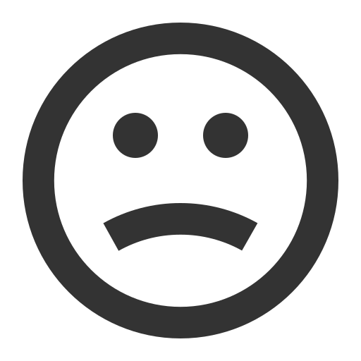 Failure smile Icon