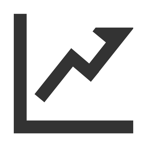 Rising arrow Icon
