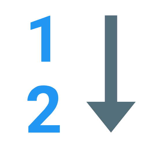 numerical_sorting_12 Icon