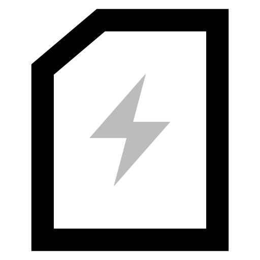 White flash payment Icon
