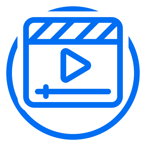 Linear video file Icon