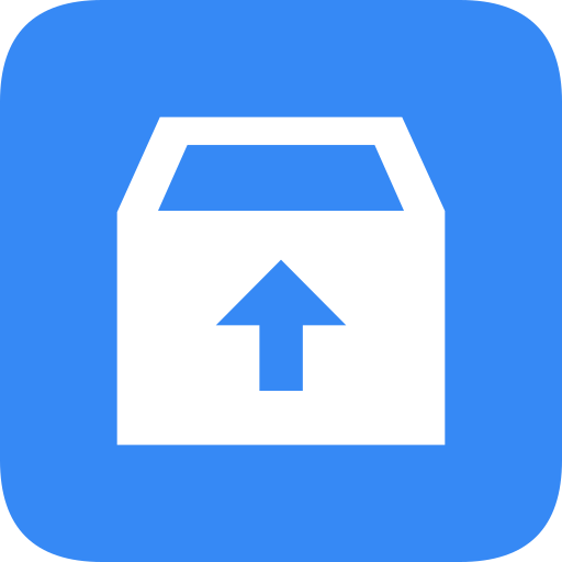 Warehouse out management svg Icon