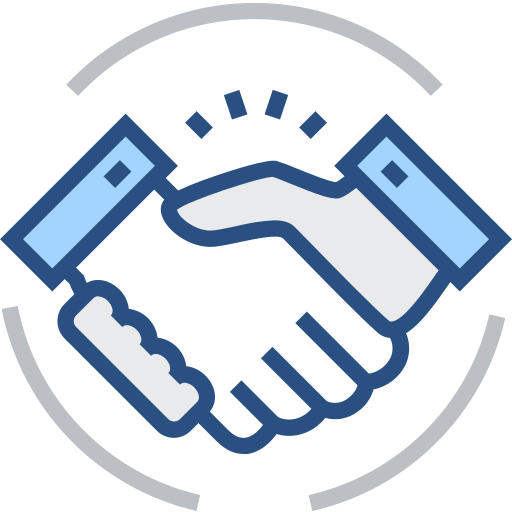 Cooperation, handshake Icon