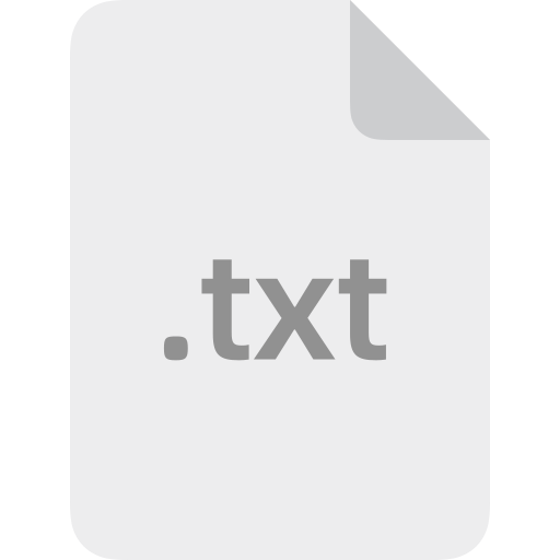 Txt backup Icon
