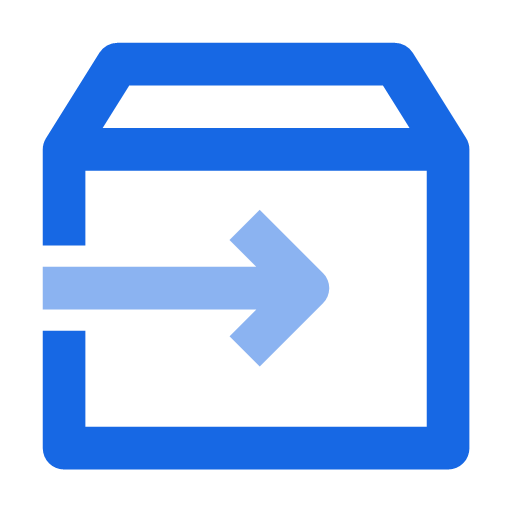 AI prototype delivery application process Icon