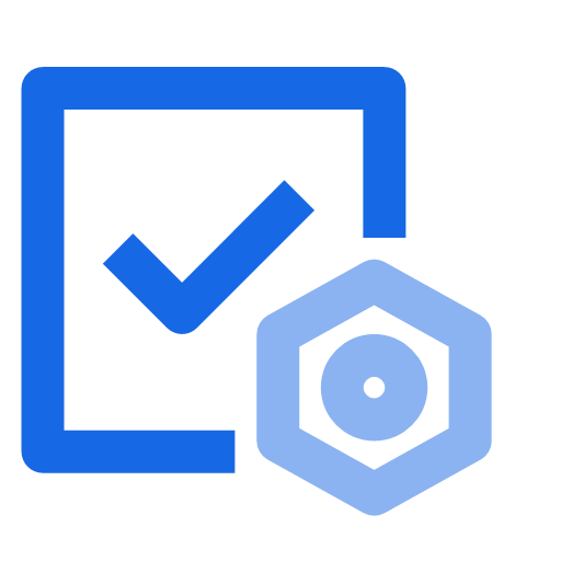 Device acknowledgment release application process Icon