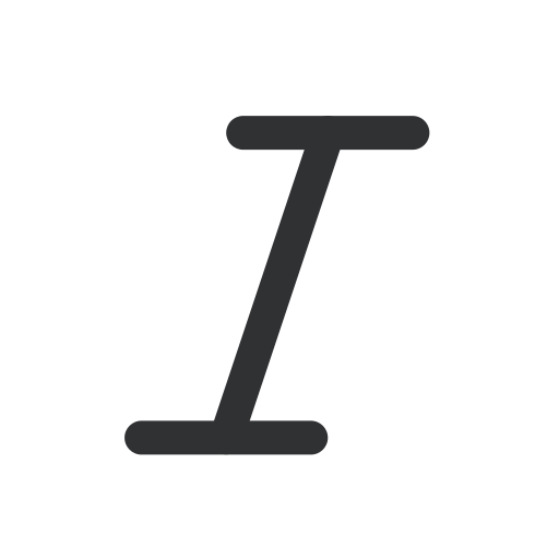 TextItalic Icon