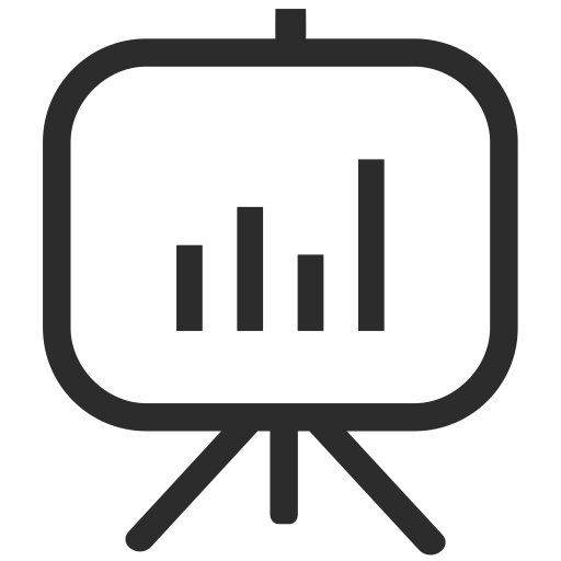 Conference Whiteboard Icon