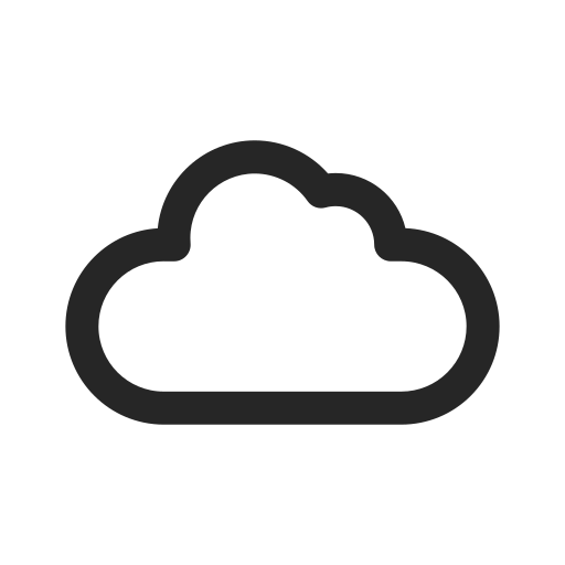 Line cloud Vector Icons free download in SVG, PNG Format