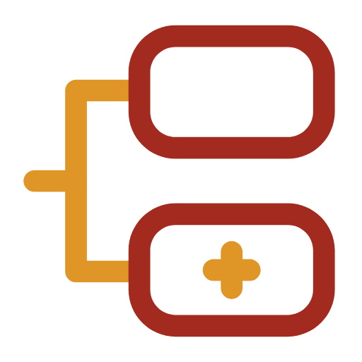Combined_ 66 organization at the same level Icon