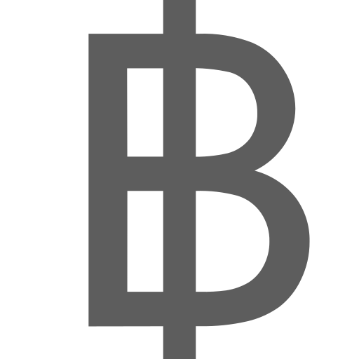 Baht symbol jrit Icon