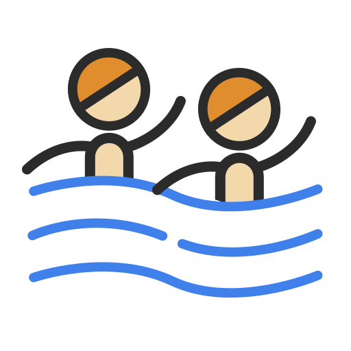 Synchronized Swimming Icon