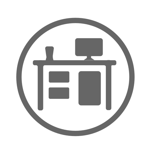 The computer table Icon