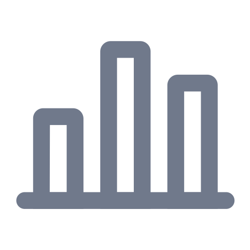 Data statistics_ routine Icon