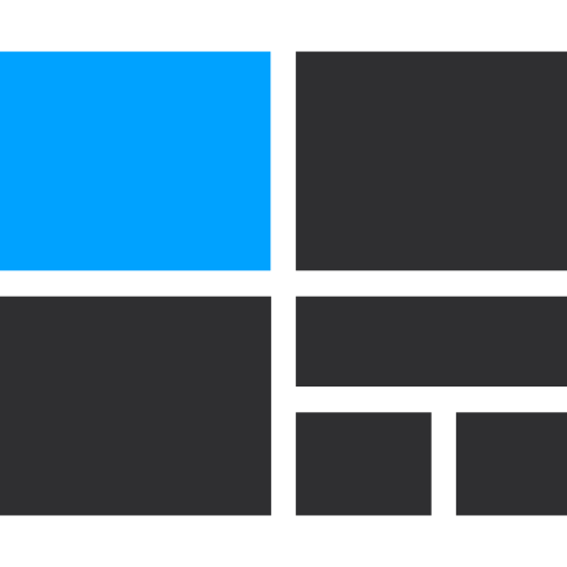 Icon rectangular tree Icon