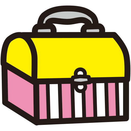 Luggage cosmetic bag Icon