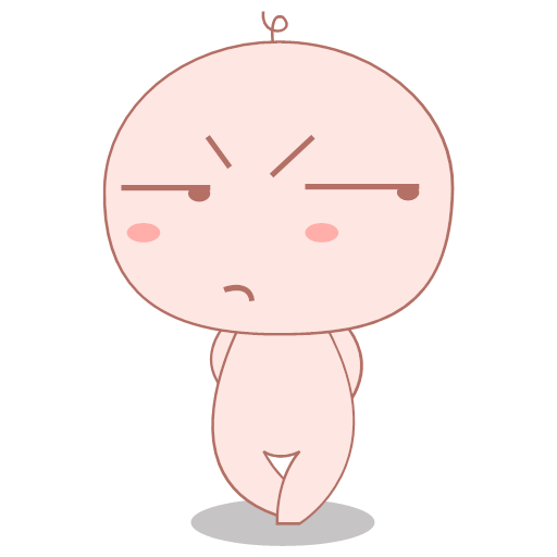 Disgusted bean curd Icon