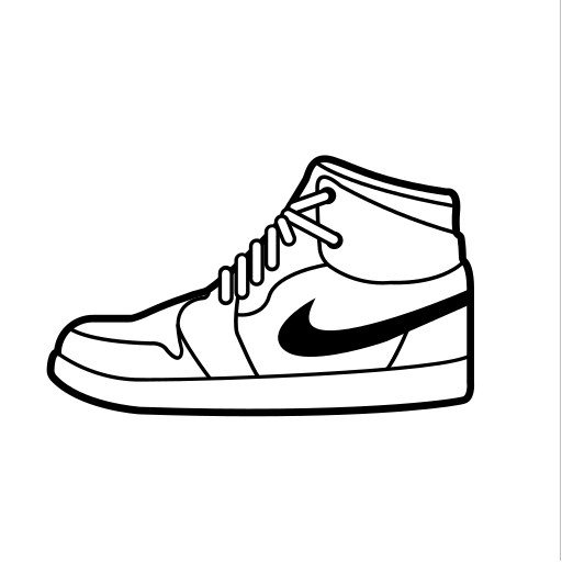 Basketball shoes aj-01 Vector Icons free download in SVG, PNG Format