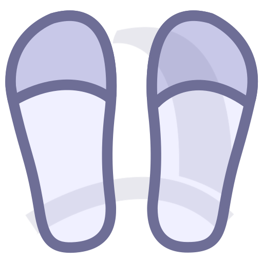 Flip flop, slippers, shoes Icon