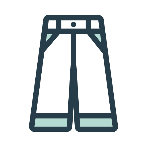 Wide leg trousers Vector Icons free download in SVG, PNG Format