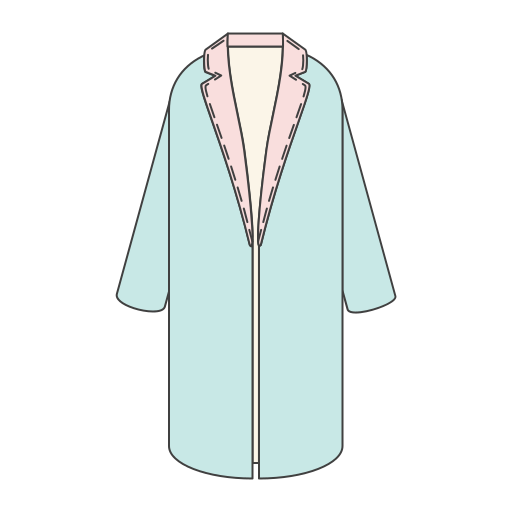 overcoat. SVG Icon