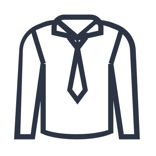 Shirt and tie Icon