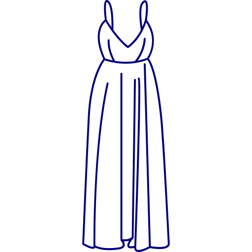 Suspender dress Icon