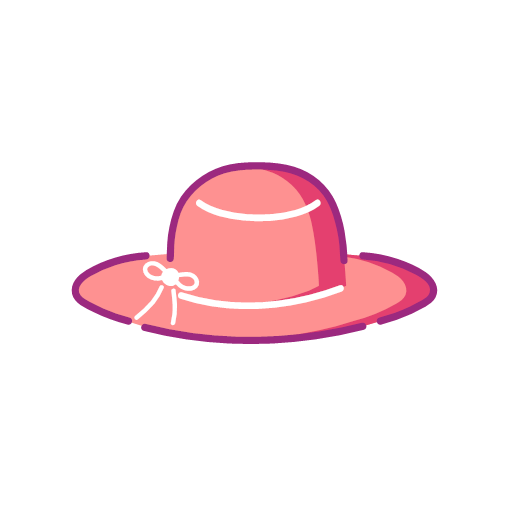 Dress-05-straw hat Icon