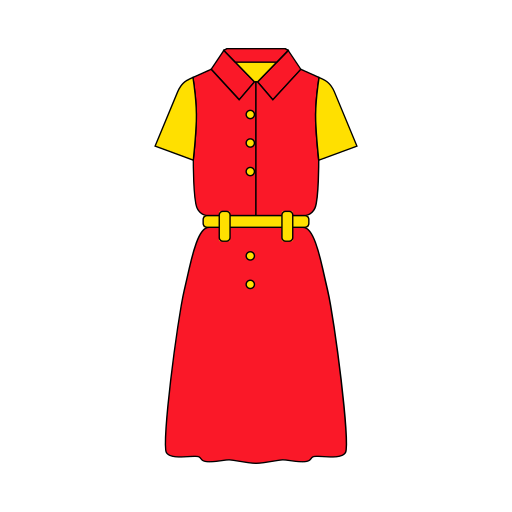 Shirt dress Icon