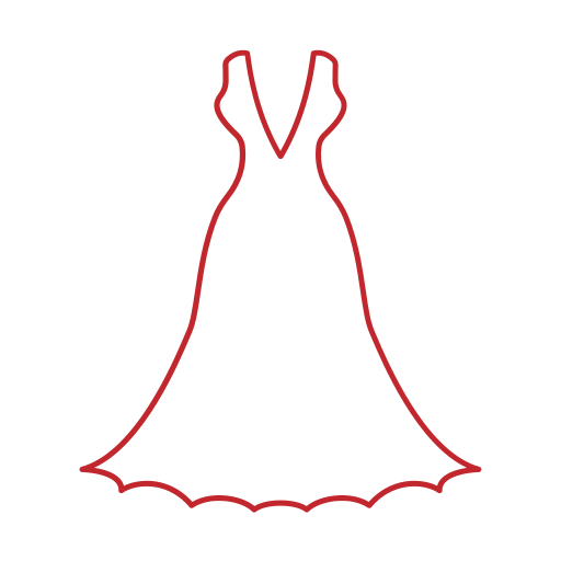 Evening dress Icon