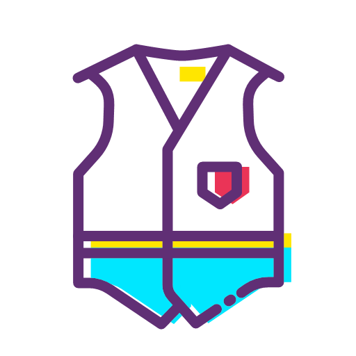Clothes men's Vest Icon
