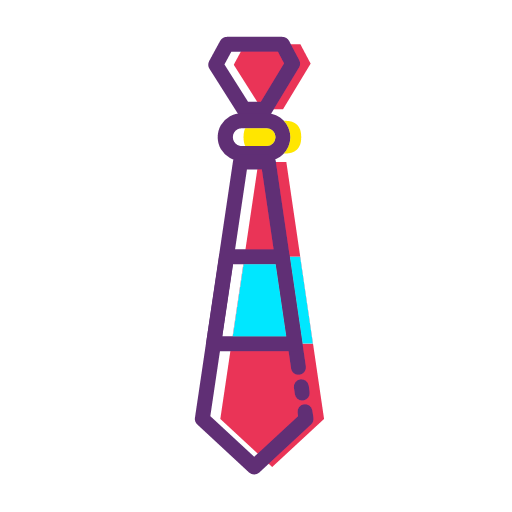 Dress and tie Icon