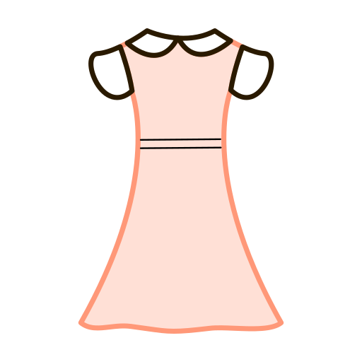 Short sleeve dress Icon