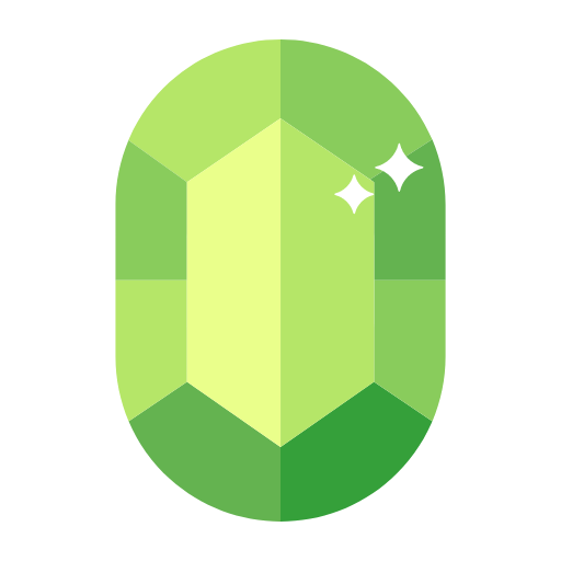 FACETED OVAL DIAMOND CRYSTAL Icon