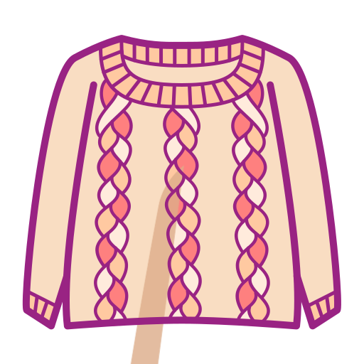 Girl's clothing sweater Icon