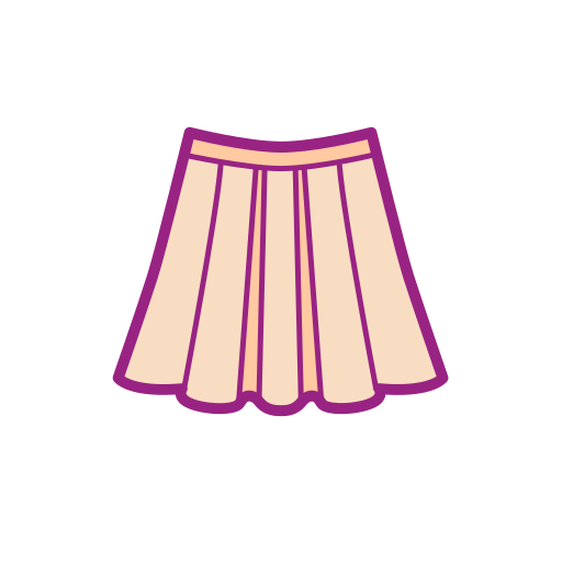 Yoke Skirt Line Icon Vector Illustration Stock Vector - Illustration of  symbol, garmen: 259605019
