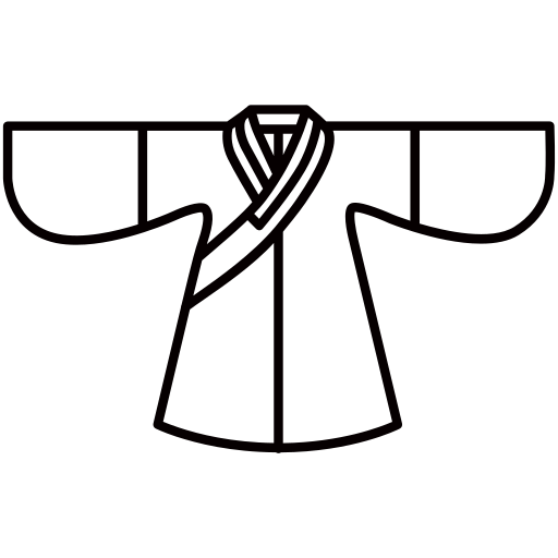 Hanfu, cross collar long coat Icon