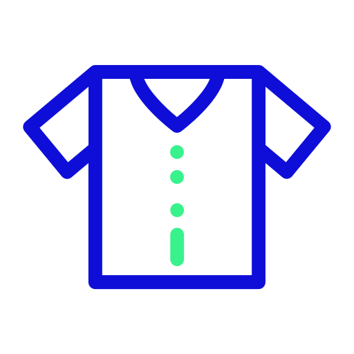 Short sleeved machine mouth clothes Icon