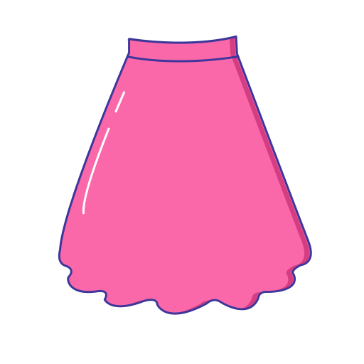 Loading dress skirt Icon