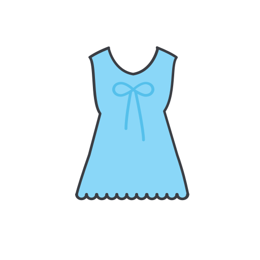 Sleeveless skirt Icon